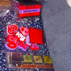 Lot of Random rubber stamps and ink